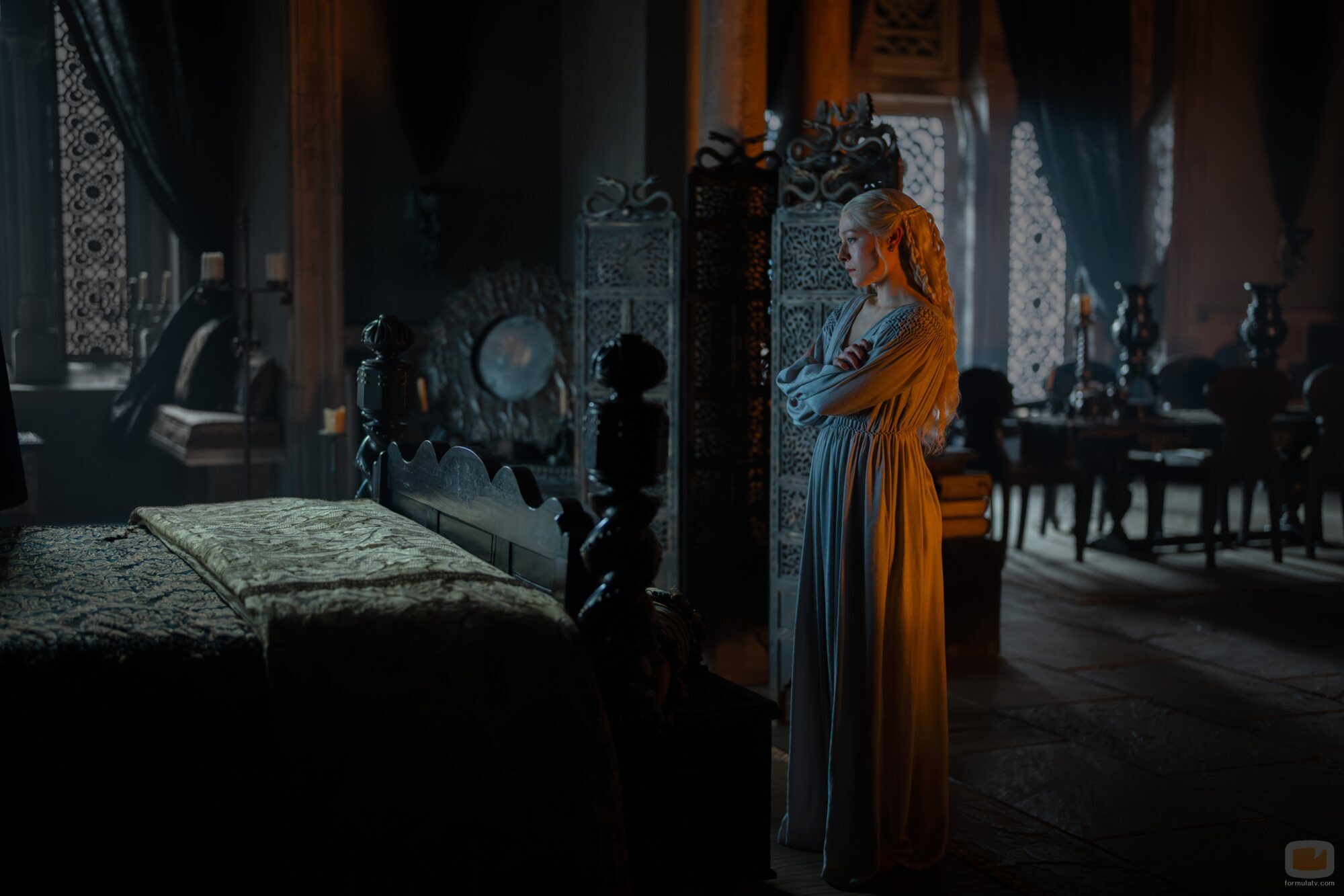 Plano de Emma D'Arcy en Capítulo 3 titulado 'Rhaenyra Triunfante' de 'La Casa del Dragón'