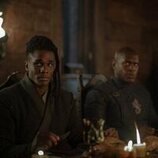 Abubakar Salim y Clinton Liberty en el 3x03 de 'La Casa del Dragón'