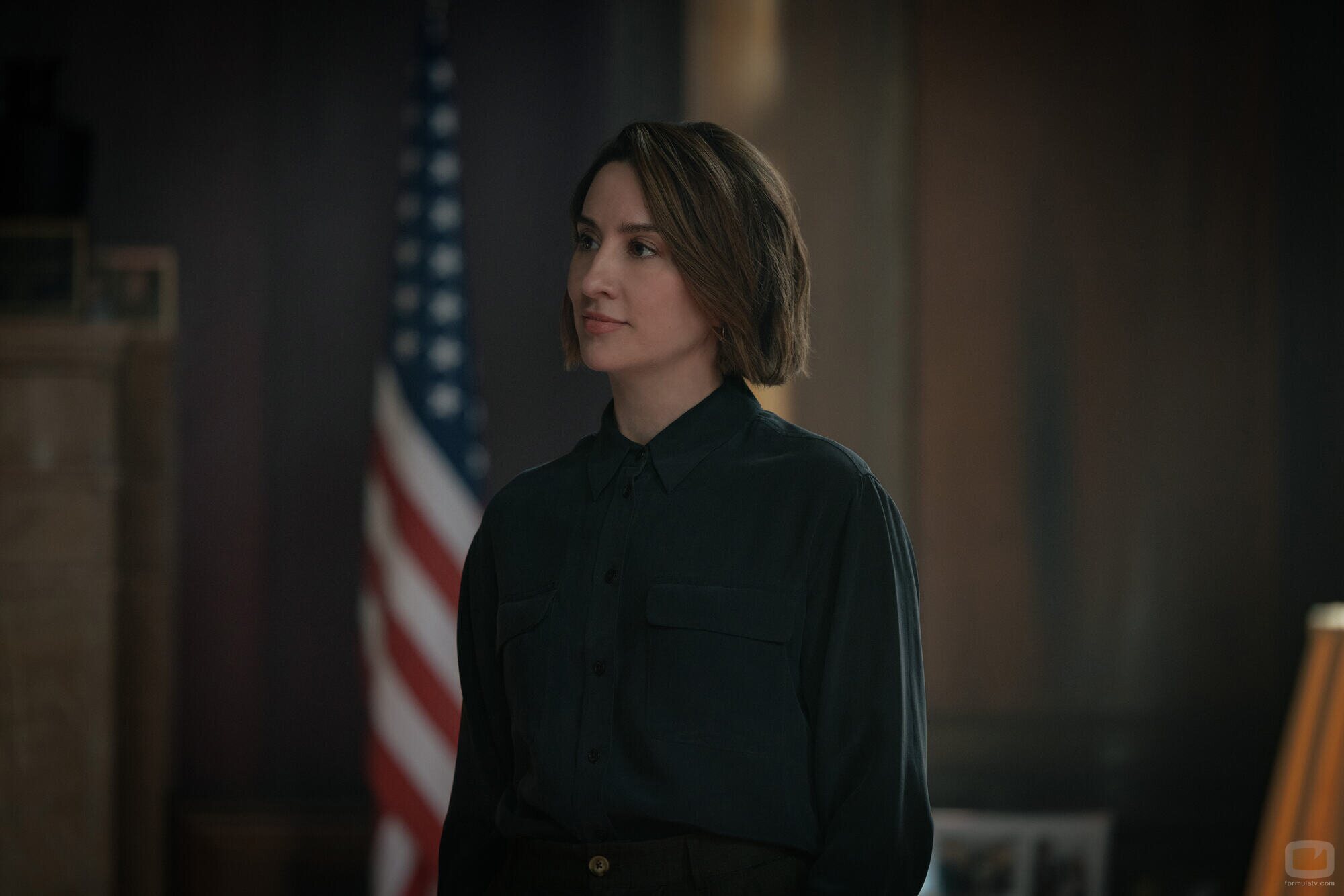 Morven Christie en 3x01 '¿Quién eres tú?' de 'Silo'