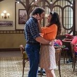 Dèlia Brufau y Carlos Troya en el 3x123 de 'Sueños de libertad'