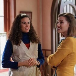 Dèlia Brufau y Isabel Moreno en el 3x124 de 'Sueños de libertad'