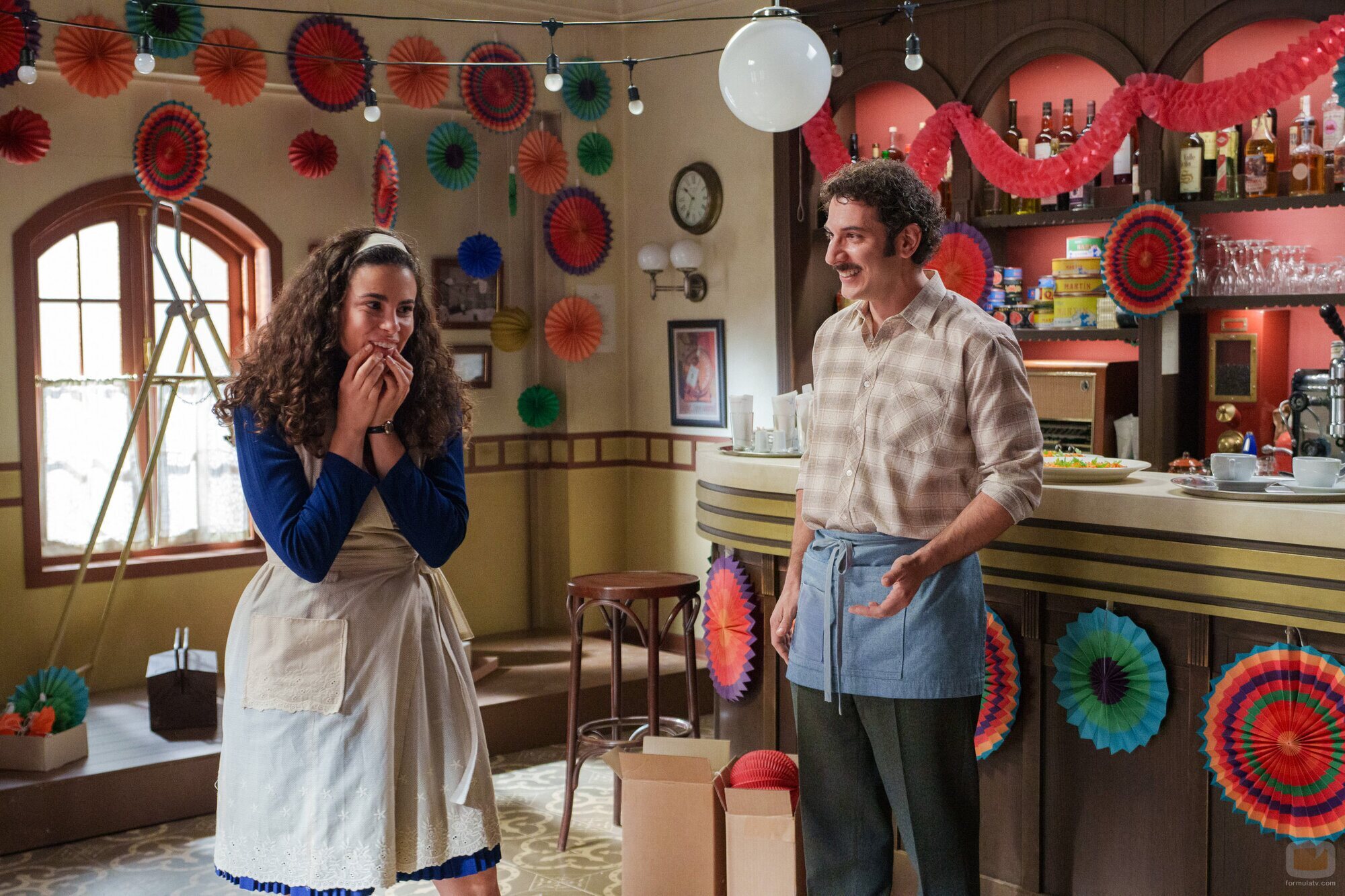 Dèlia Brufau y Carlos Troya en Capítulo 124 titulado 'Viernes 10 de julio de 2026' de 'Sueños de libertad'
