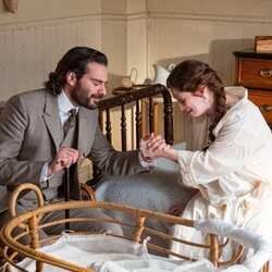 Sara Molina y Ibrahim Al Shami J. en la temporada 7 y el capítulo 129 de 'La promesa'