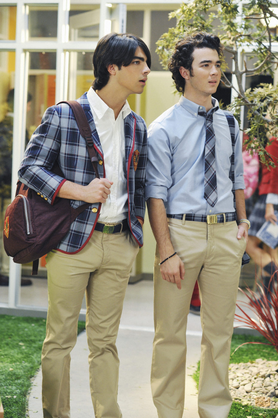 Nick y Kevin Jonas en 'JONAS'