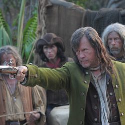 'Crusoe', basada en el libro "Las aventuras de Robinson Crusoe"