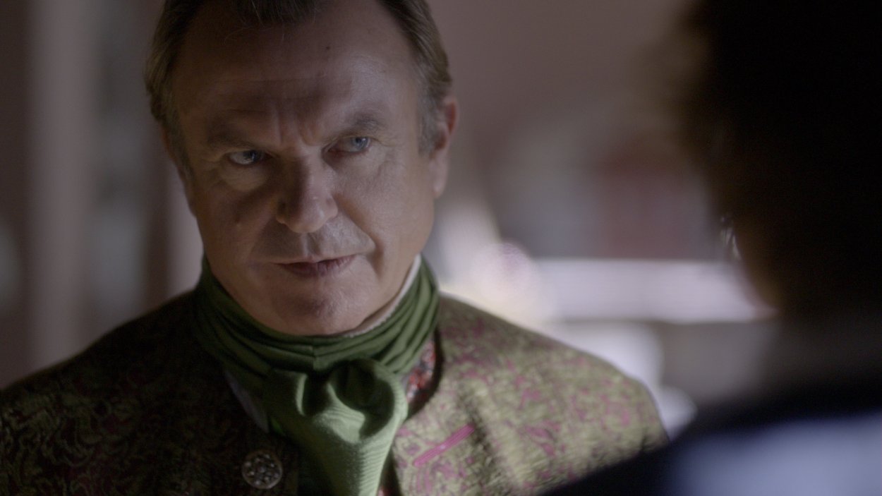 Sam Neill en la serie 'Crusoe'