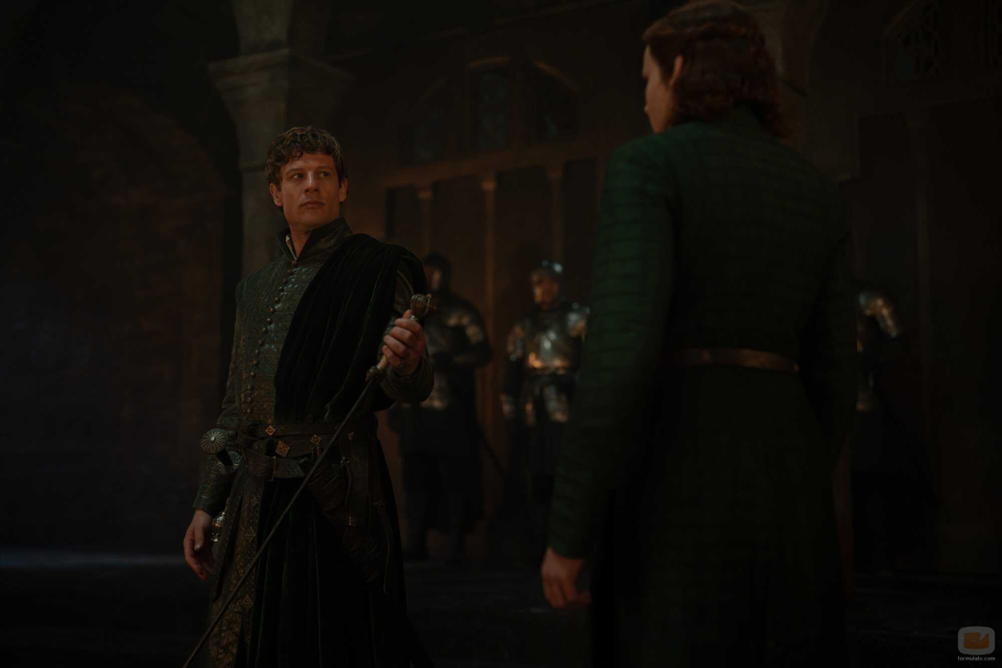 Benjamin Evan Ainsworth y James Norton en el 3x04 de 'House of the Dragon'