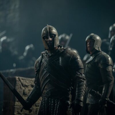Freddie Fox y Fabien Frankel en el 3x04 de 'La Casa del Dragón'