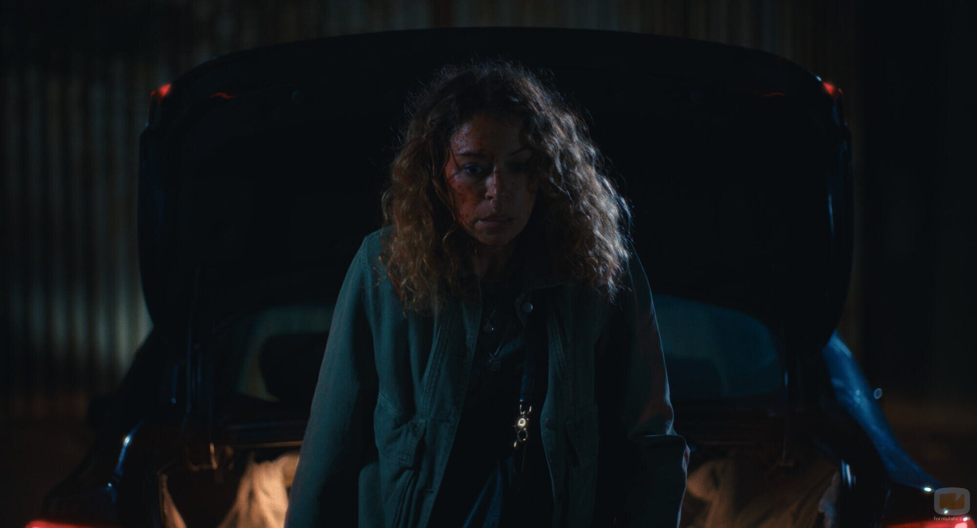 Tatiana Maslany en el 1x07 de 'Maximum Pleasure Guaranteed'