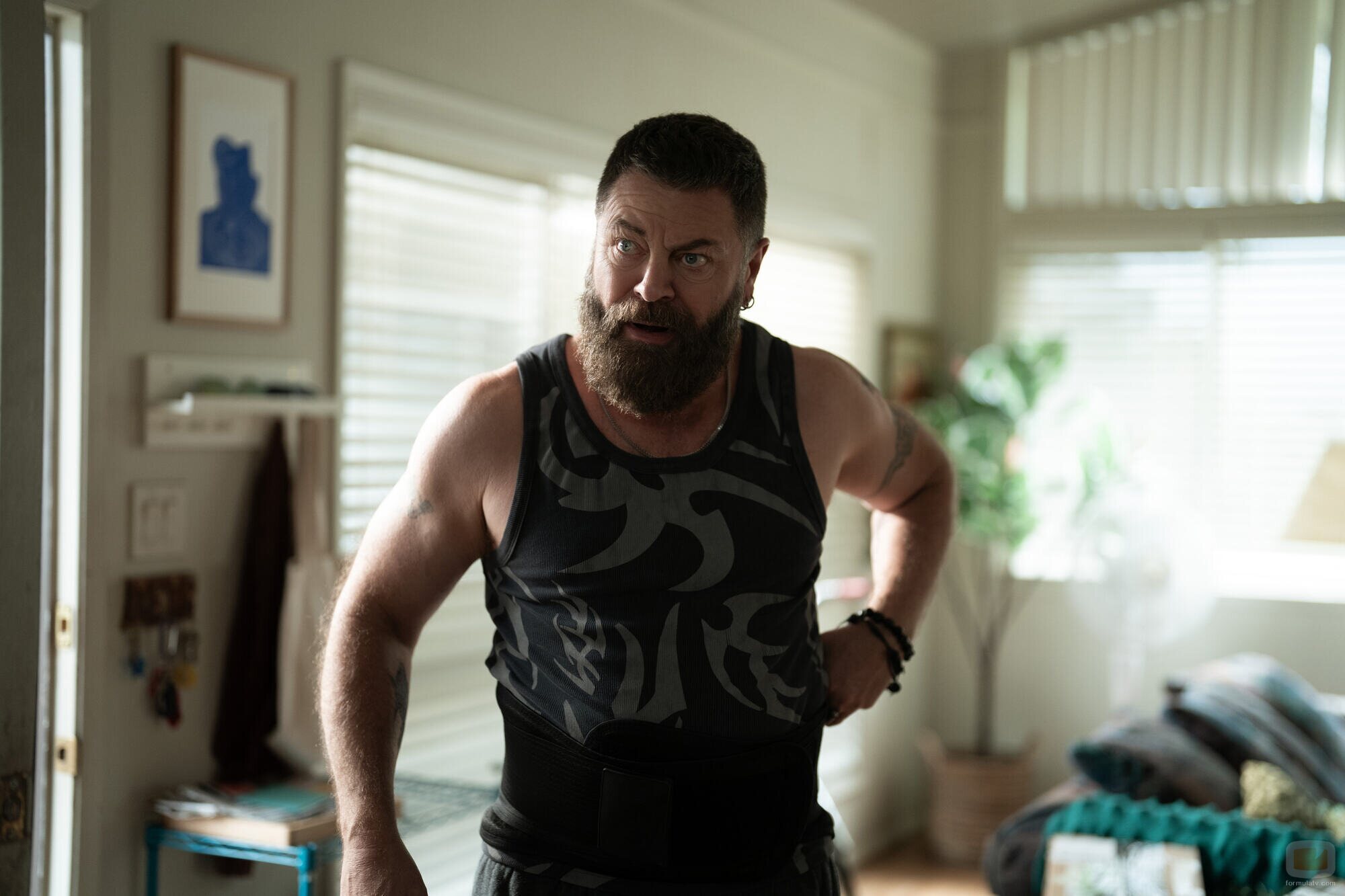 Nick Offerman en 1x04 titulado 'Amigas' de 'Margo tiene problemas de dinero'