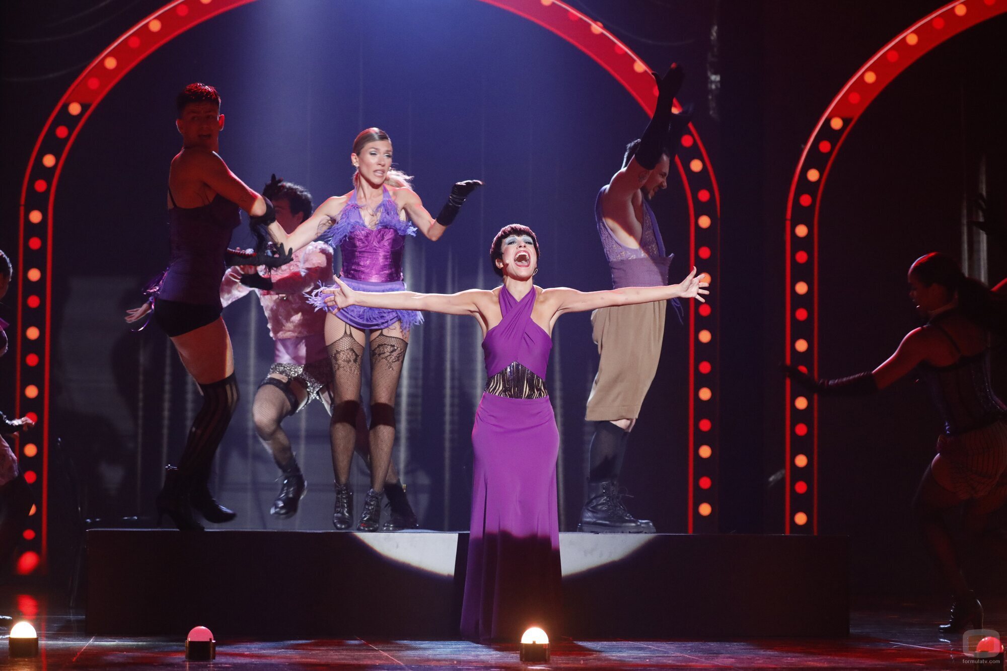 Paula Koops en la final de 'Tu cara me suena 13'