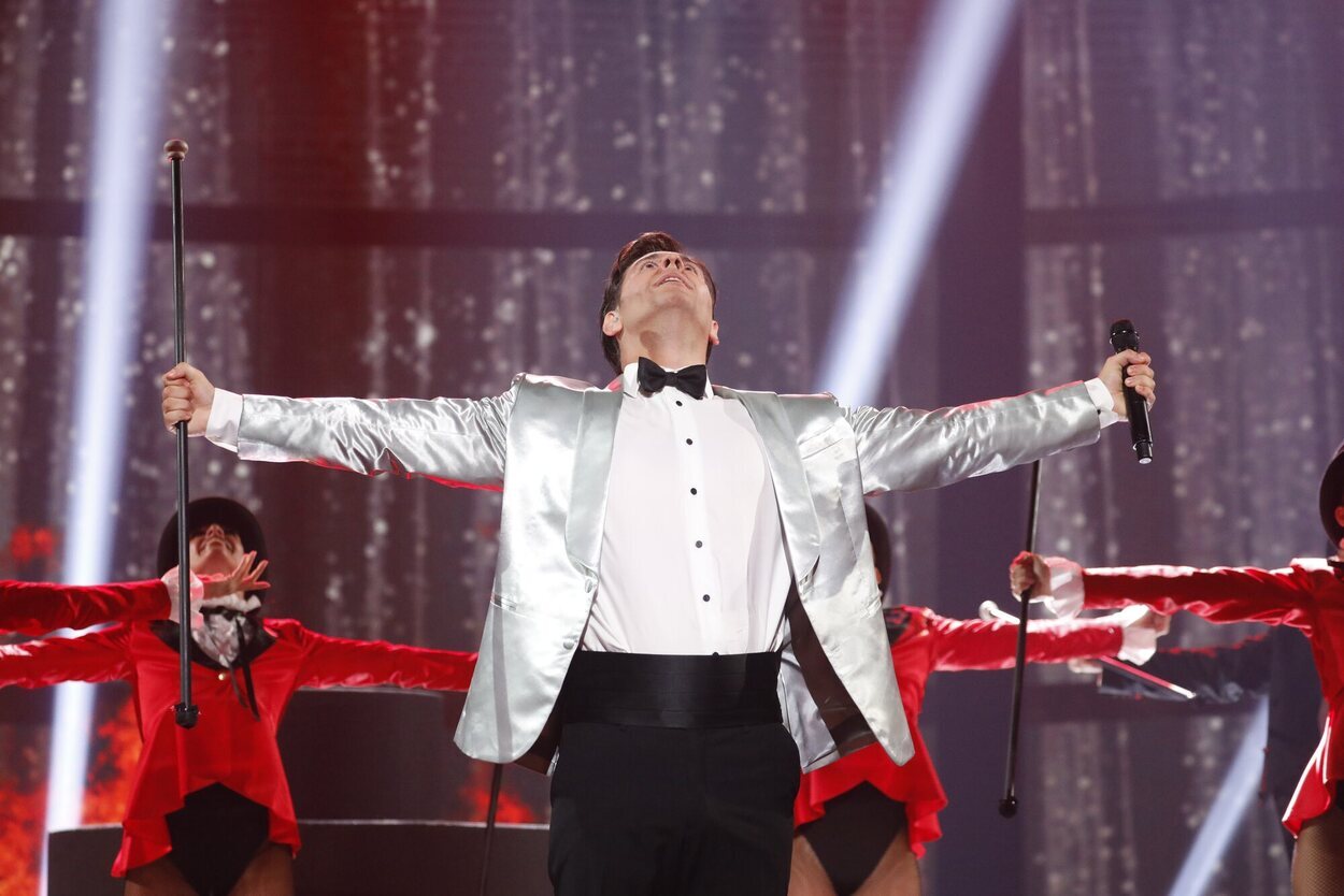 J Kbello en la final de 'Tu cara me suena 13'