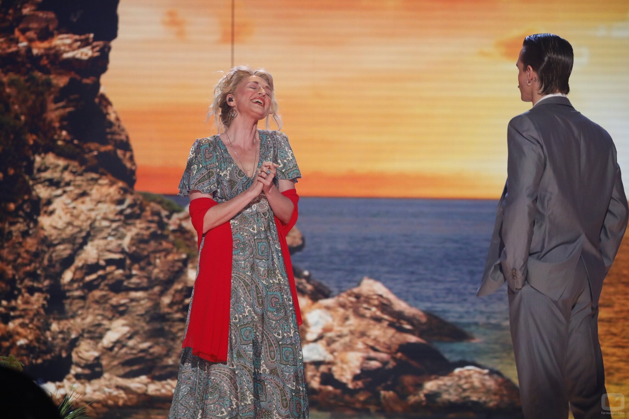 Cristina Castaño en la final de 'Tu cara me suena 13'