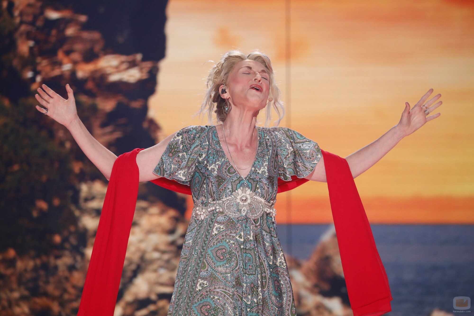 Cristina Castaño en la final de 'Tu cara me suena 13'