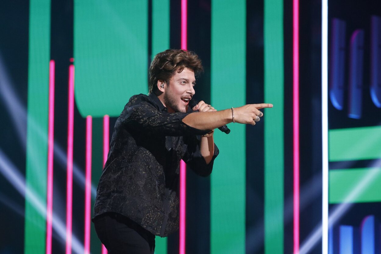 Blas Cantó en la final de 'Tu cara me suena 13'