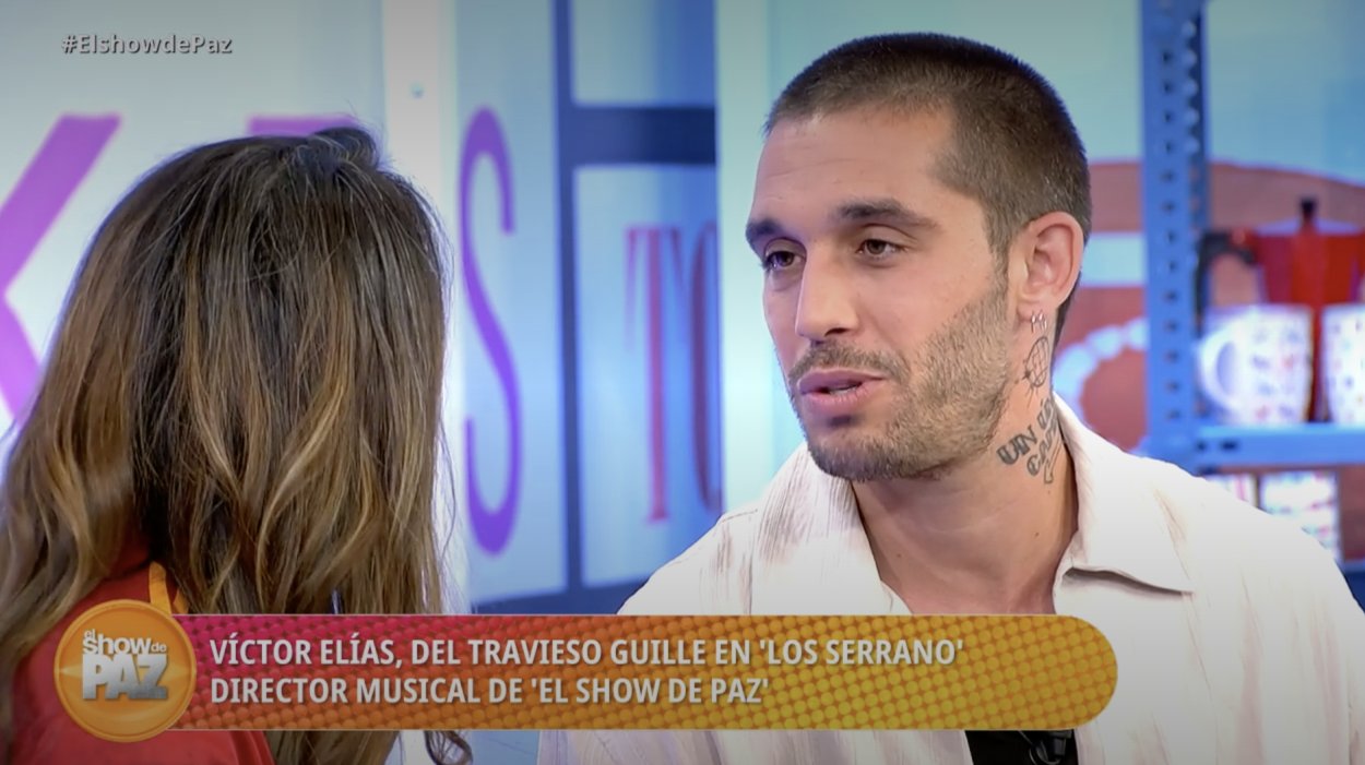 Víctor Elías, entrevistado por Paz Padilla en 'El show de Paz'