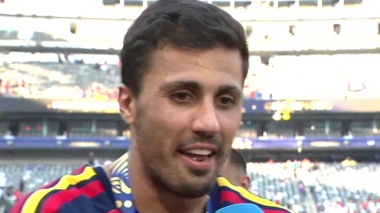 Rodri Hernández tras ganar a Argentina en el Mundial 2026