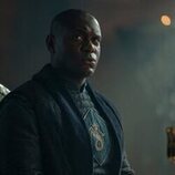 Abubakar Salim en 'Nunca doblegado, nunca roto' de 'House of the Dragon'