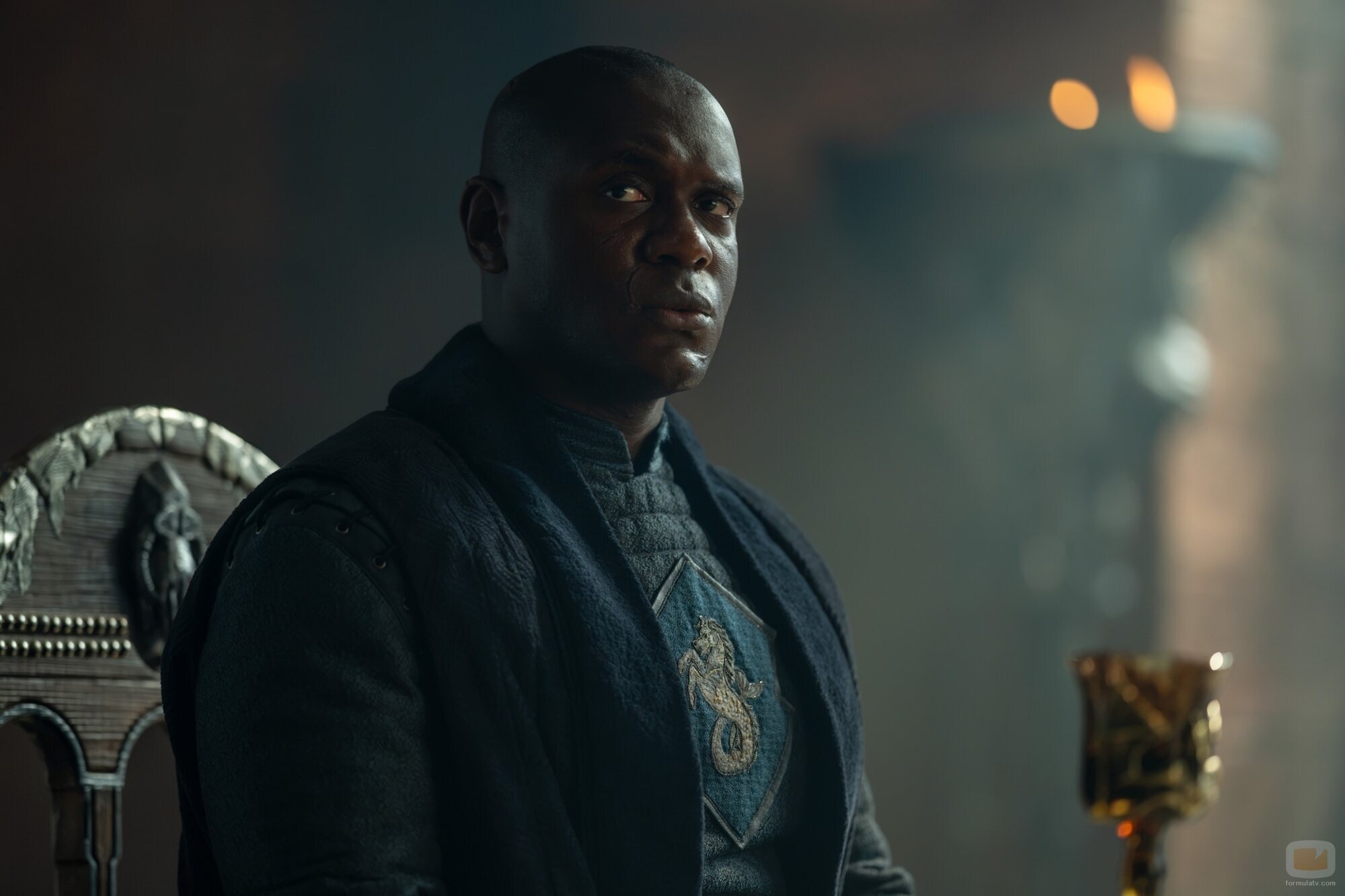 Abubakar Salim en 'Nunca doblegado, nunca roto' de 'House of the Dragon'
