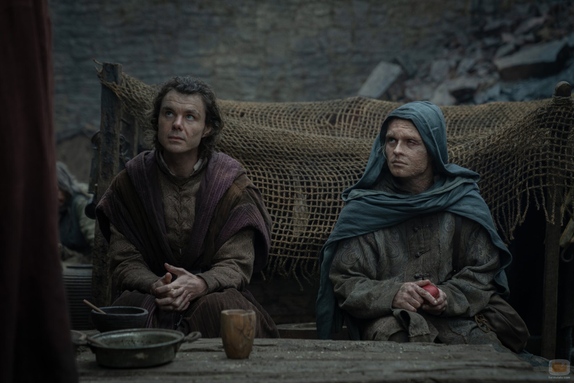 Matthew Needham y Tom Glynn-Carney en el 3x05 de 'House of the Dragon'