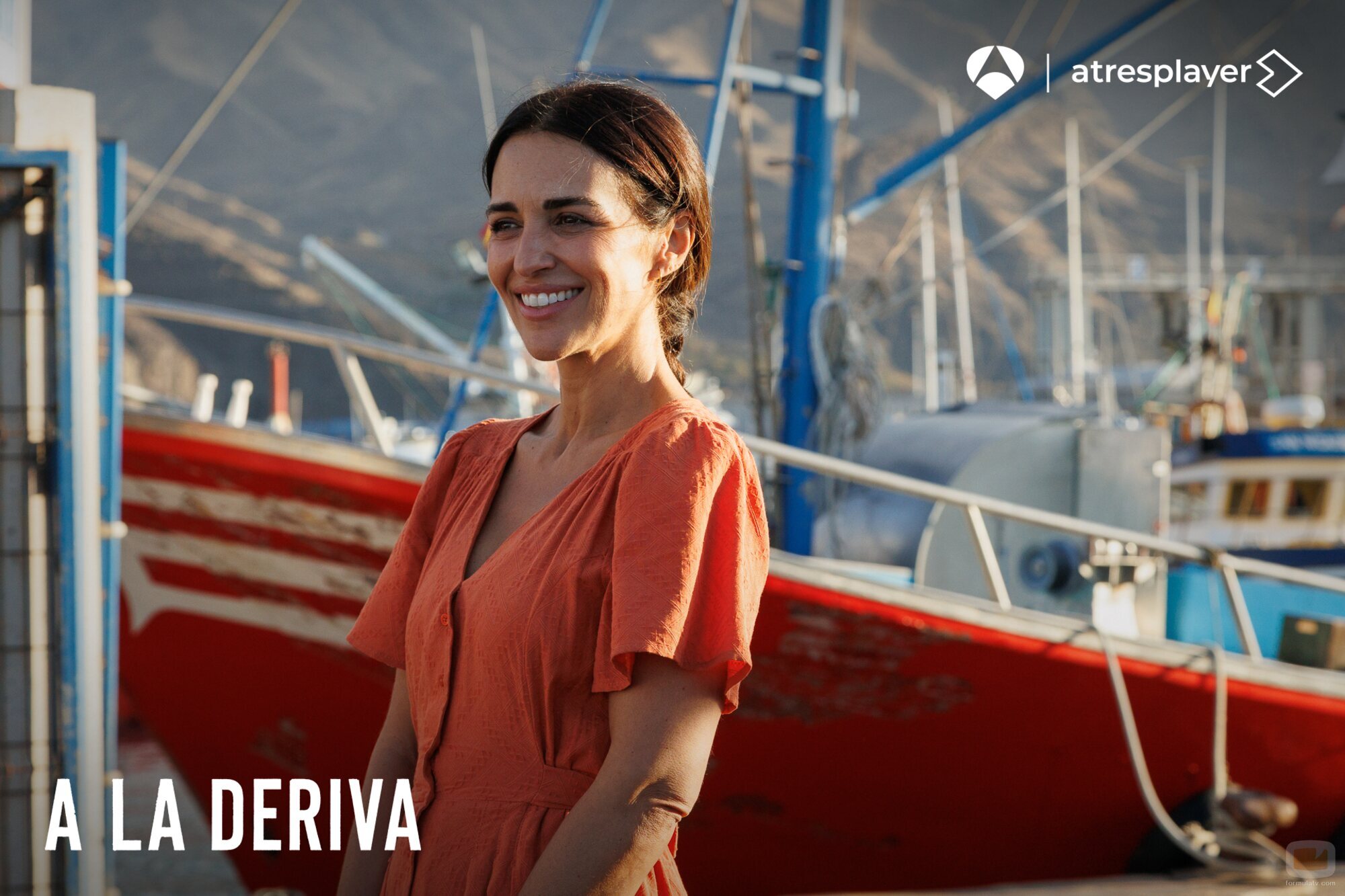 Paula Echevarría en una foto promocional de 'A la deriva'