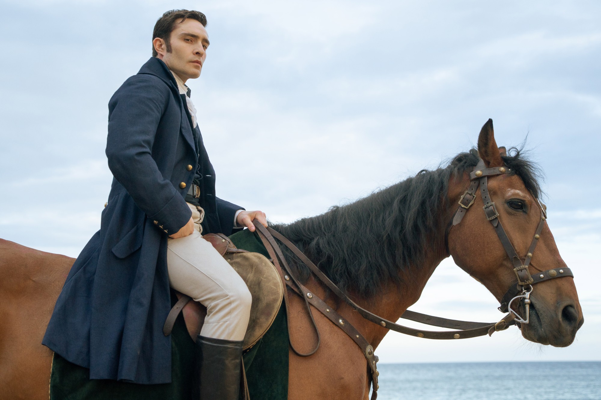 Ed Westwick en una escena de 'Sandokán'