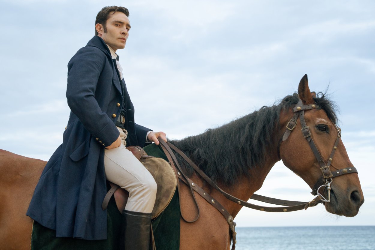 Ed Westwick en una escena de 'Sandokán'