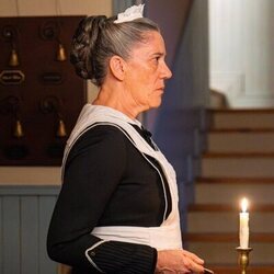 Marga Martínez en la temporada 7 y el capítulo 134 de 'La promesa'