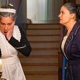 Marga Martínez y Babeth Ripoll en 'Miércoles 29 de julio de 2026' de 'La promesa'