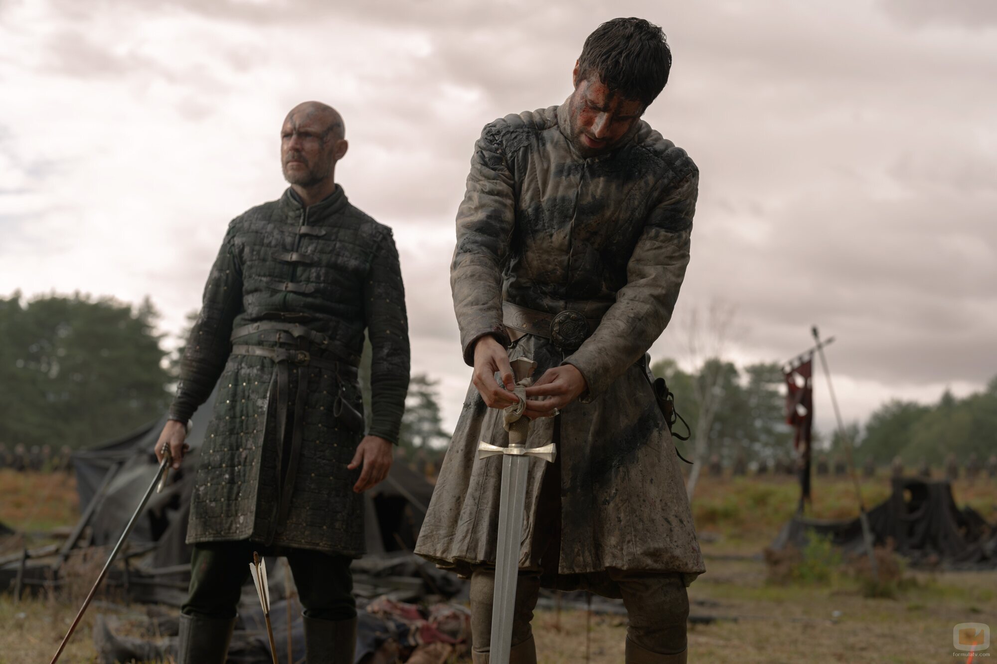 Fabien Frankel y Richard Flood en 3x06 'Hombres sin rostro' de 'La Casa del Dragón'