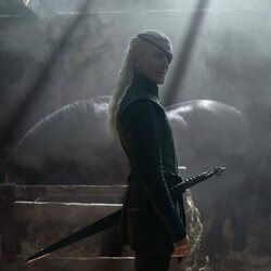 Ewan Mitchell en Capítulo 6 titulado 'Hombres sin rostro' de 'La Casa del Dragón'