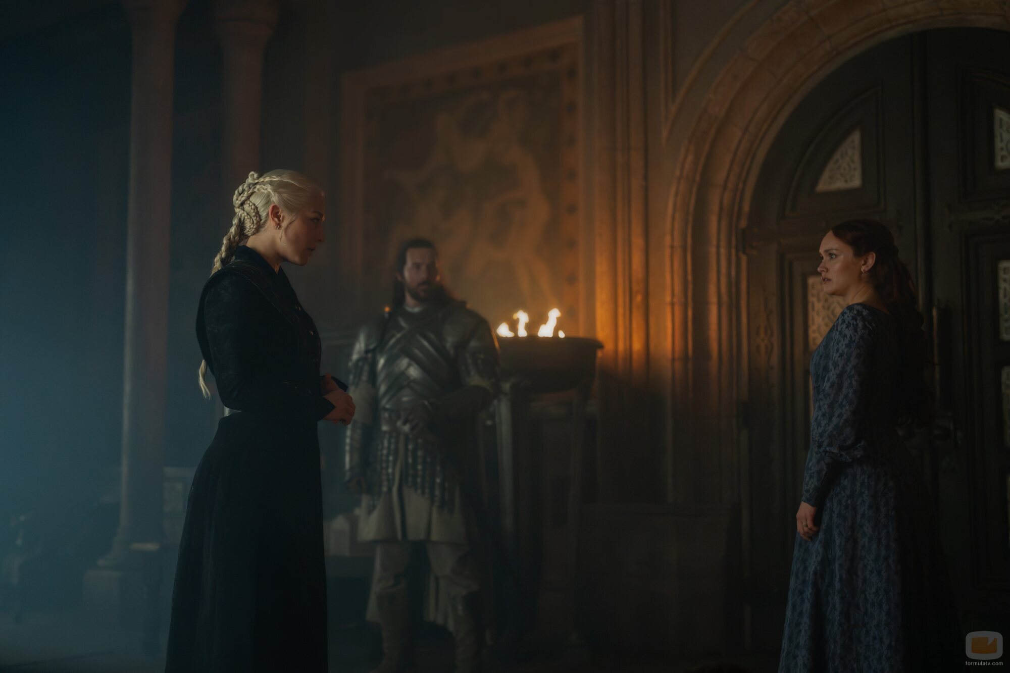 Emma D'Arcy y Olivia Cooke en el 3x06 de 'La Casa del Dragón'