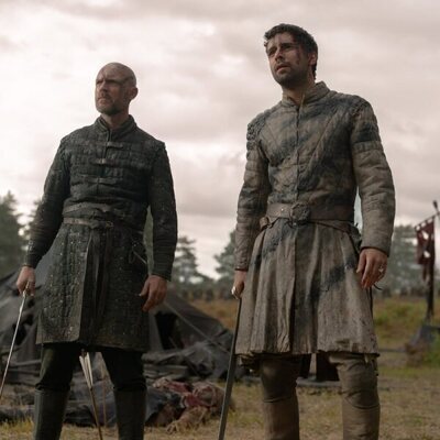 Fabien Frankel y Richard Flood en 3x06 titulado 'Hombres sin rostro' de 'La Casa del Dragón'