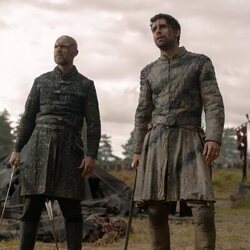 Fabien Frankel y Richard Flood en 3x06 titulado 'Hombres sin rostro' de 'La Casa del Dragón'