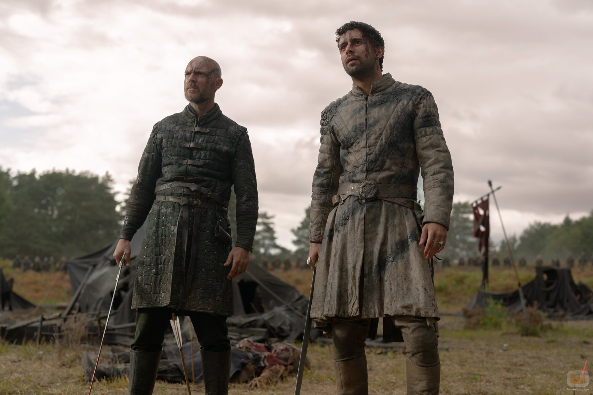 Fabien Frankel y Richard Flood en 3x06 titulado 'Hombres sin rostro' de 'La Casa del Dragón'