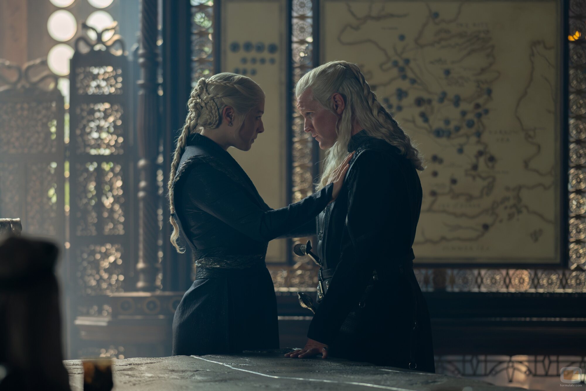 Emma D'Arcy y Matt Smith en 3x06 titulado 'Hombres sin rostro' de 'La Casa del Dragón'