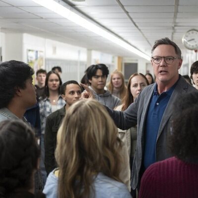 Matthew Lillard en una imagen promocional de 'Carrie'
