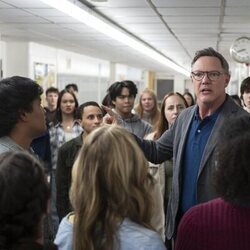 Matthew Lillard en una imagen promocional de 'Carrie'