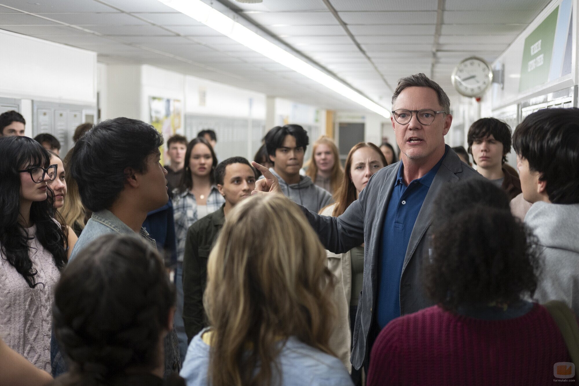 Matthew Lillard en una imagen promocional de 'Carrie'