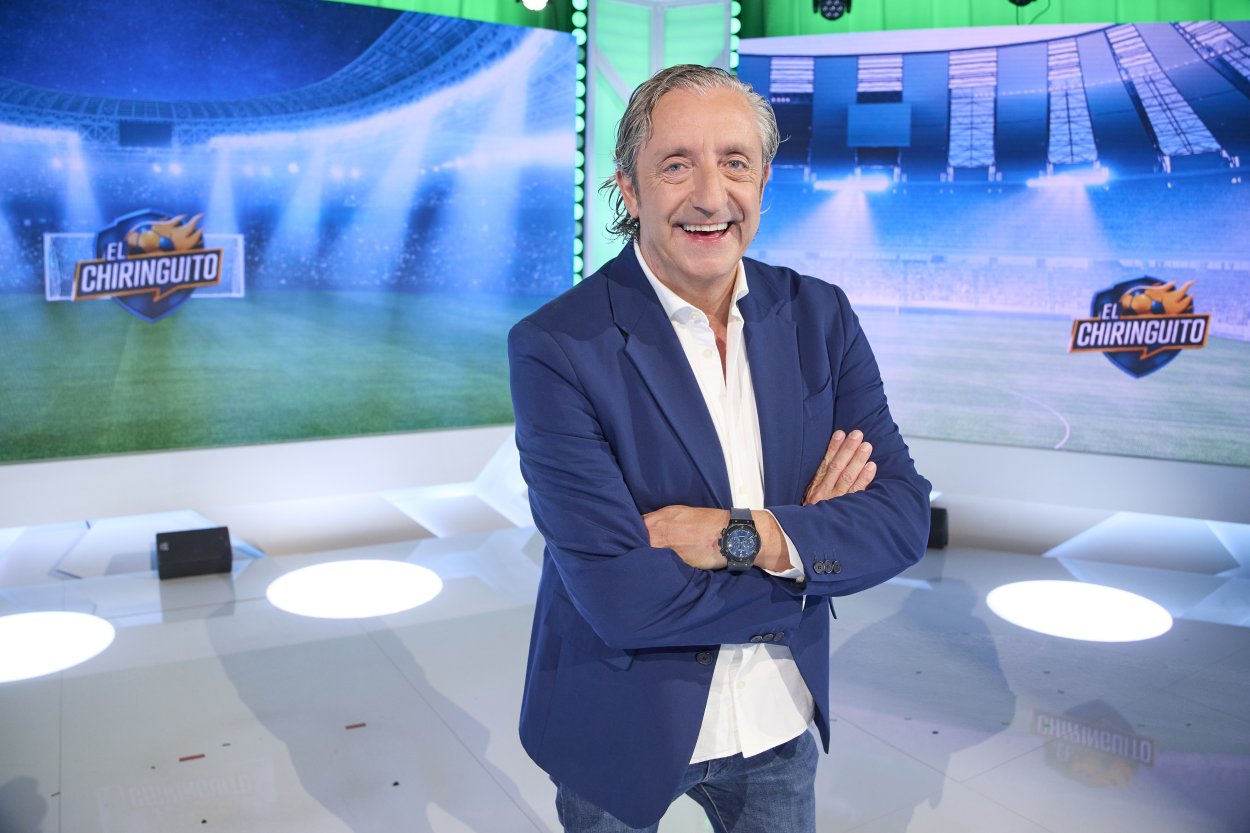 Josep Pedrerol en 'El Chiringuito' de Mediaset