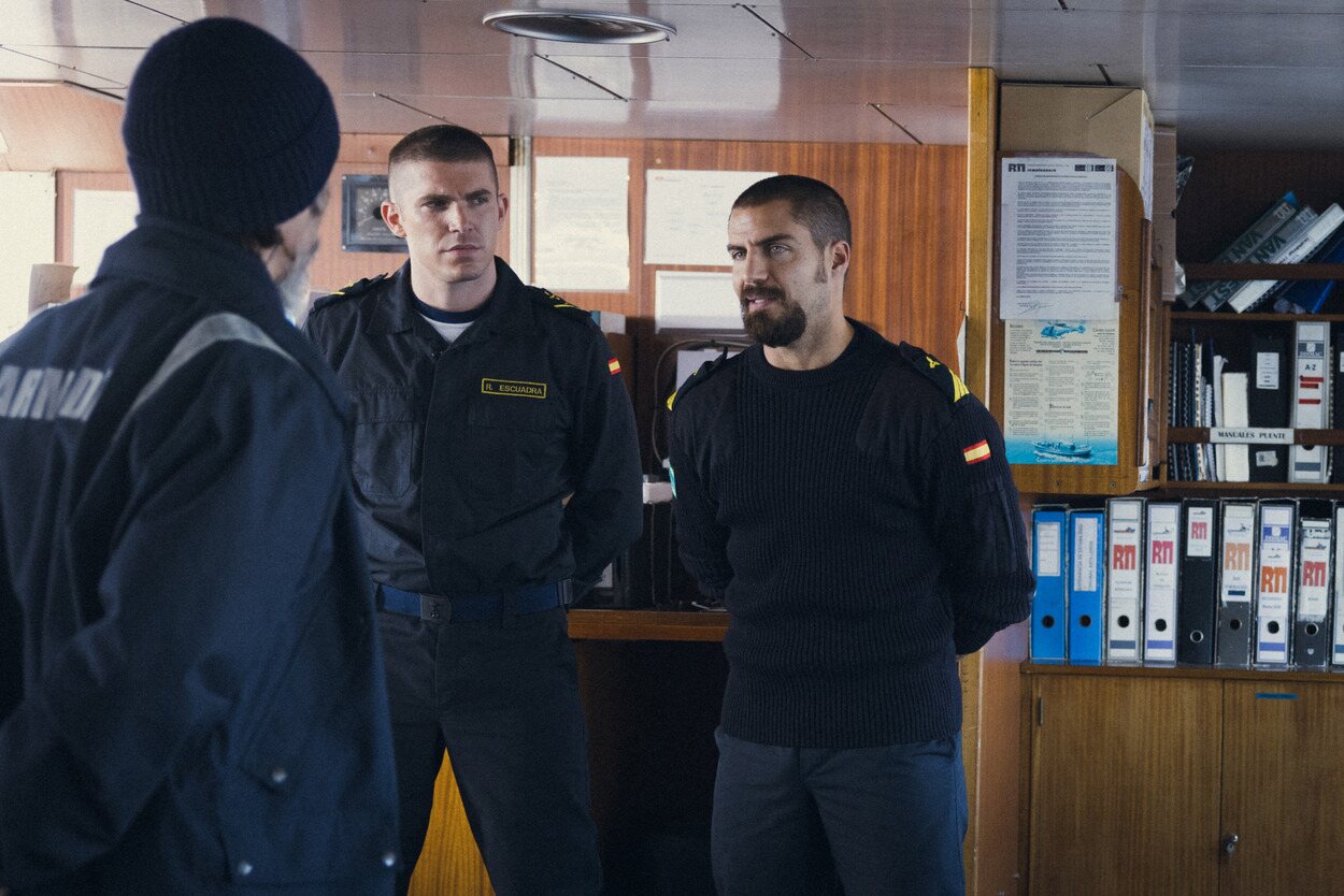 Eric Masip y Maxi Iglesias en una foto promocional de 'Punto Nemo'
