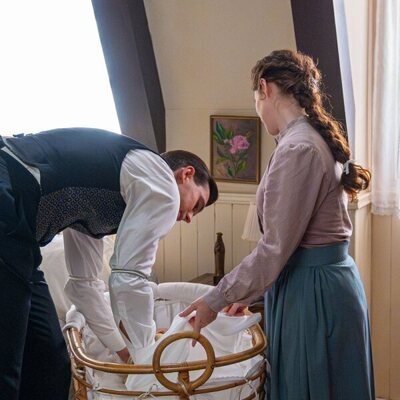 Sara Molina y Jose Miguel Blanco en el 7x138 de 'La promesa'