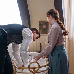 Sara Molina y Jose Miguel Blanco en el 7x138 de 'La promesa'