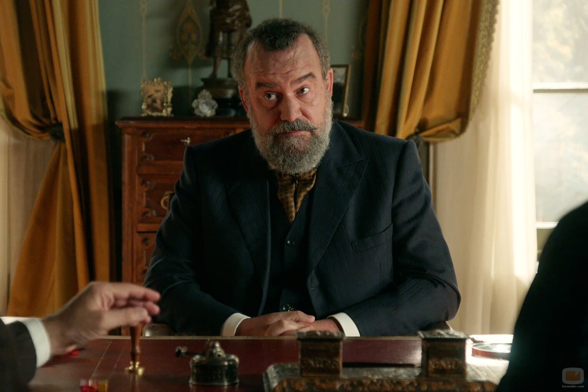 Manuel Regueiro en el 7x140 de 'La promesa'