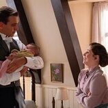 Sara Molina y Jose Miguel Blanco en 7x141 'Jueves 6 de agosto de 2026' de 'La promesa'