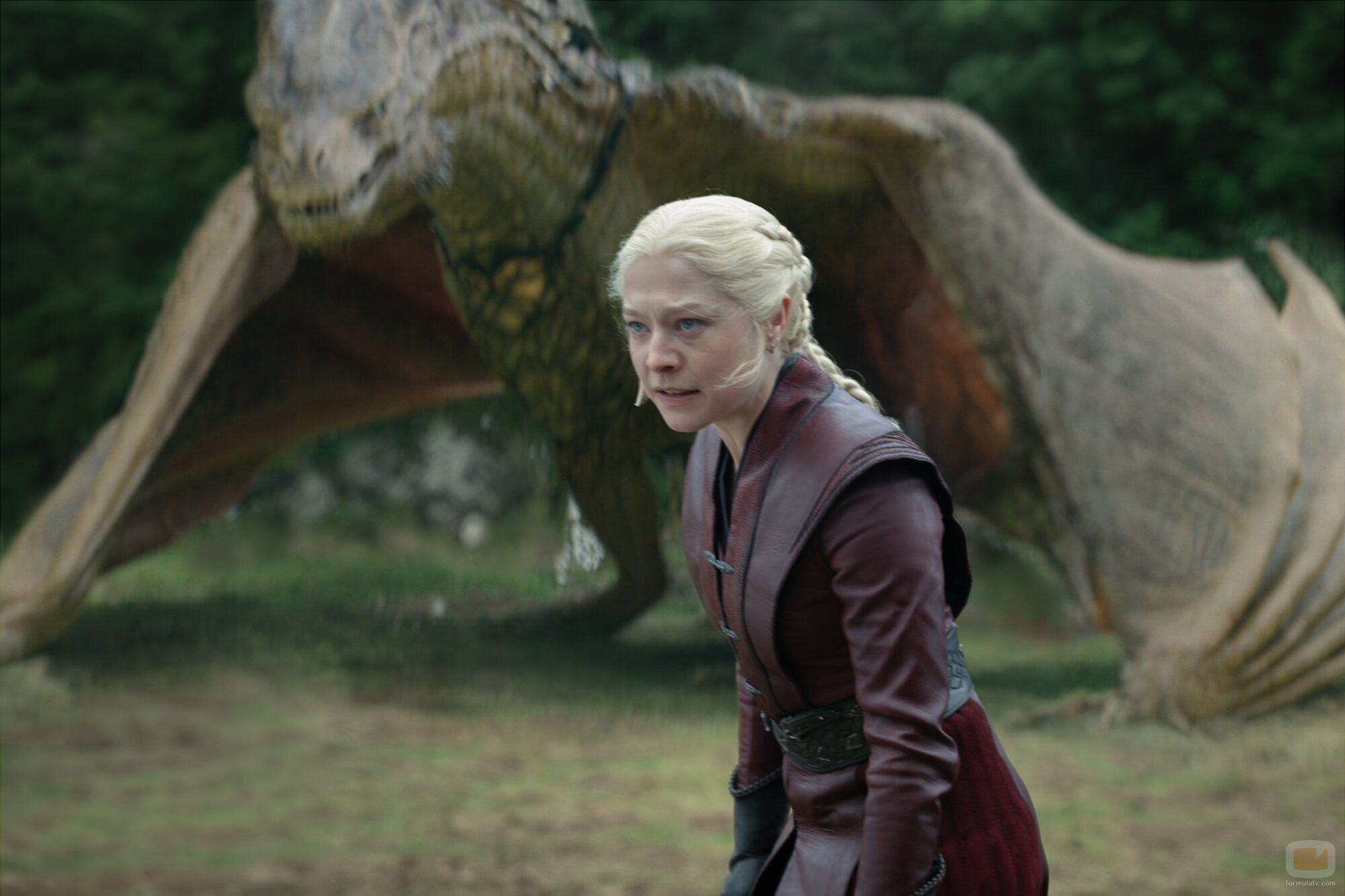 Emma D'Arcy en 'El dragón de invierno' de 'House of the Dragon'