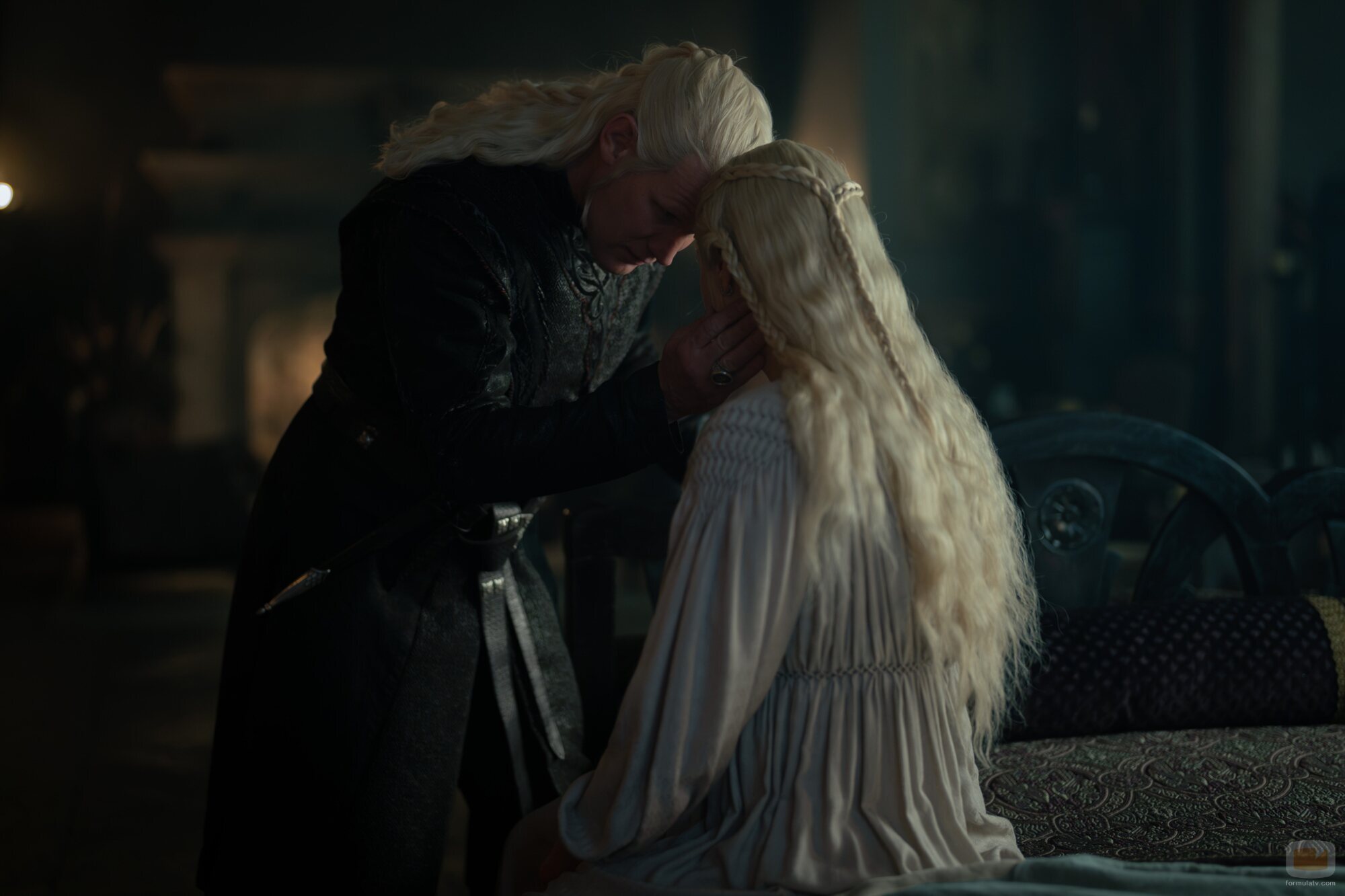Emma D'Arcy y Matt Smith en 3x07 'El dragón de invierno' de 'La Casa del Dragón'