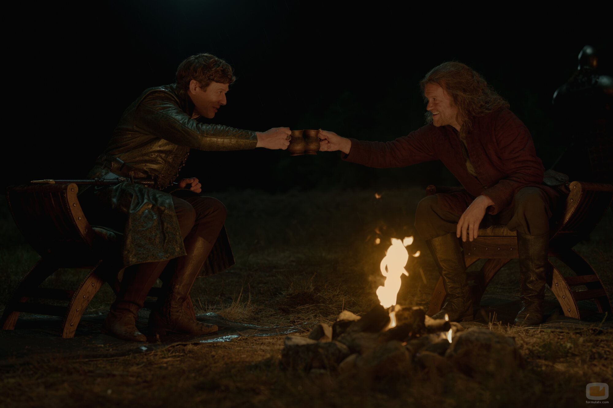 Tom Bennett y James Norton en 'El dragón de invierno' de 'House of the Dragon'