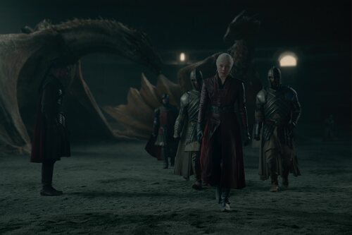 Emma D'Arcy en la temporada 3 y el capítulo 07 de 'La Casa del Dragón'