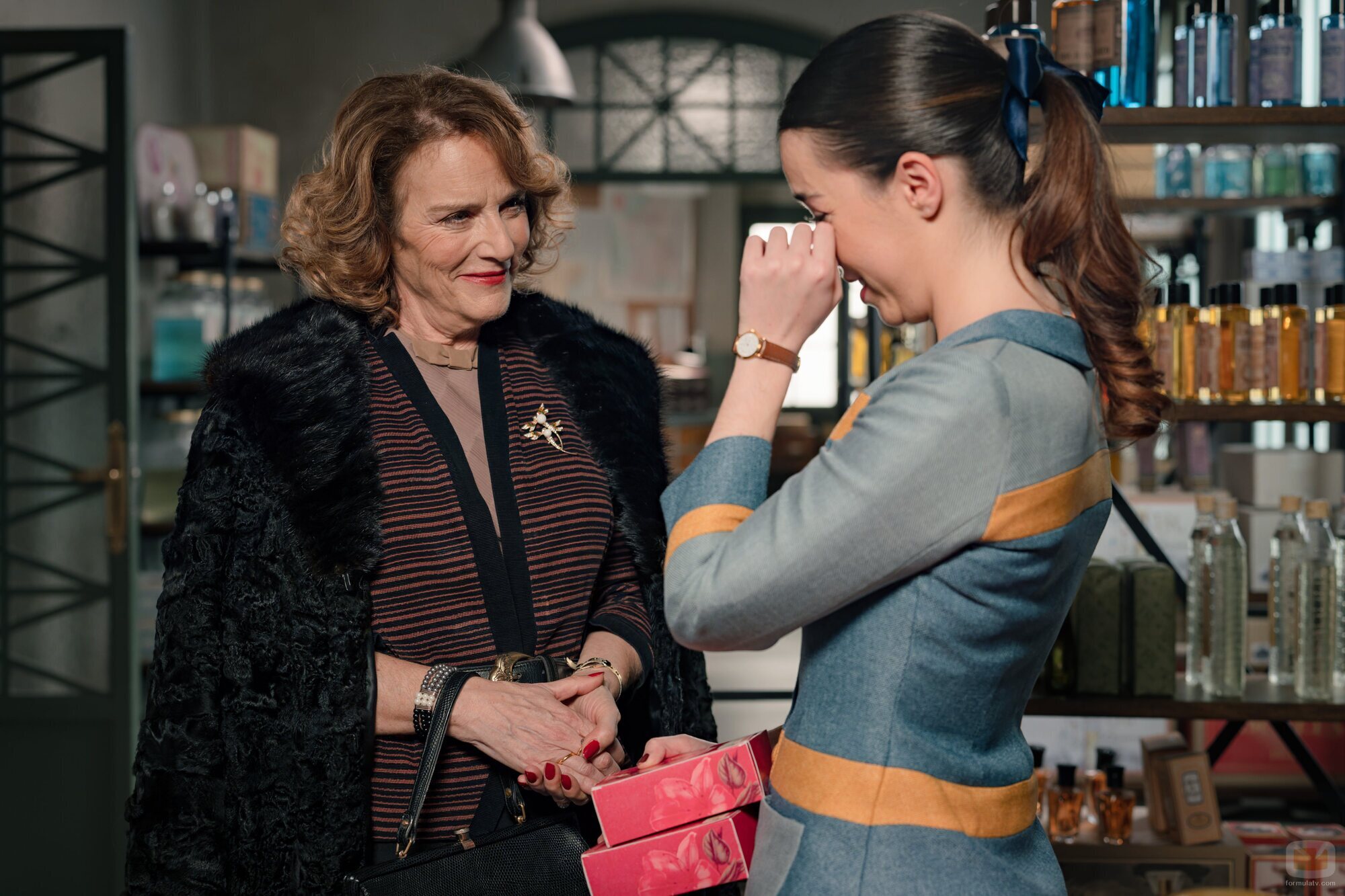Marta Calvó y Marina Orta en el 3x141 de 'Sueños de libertad'